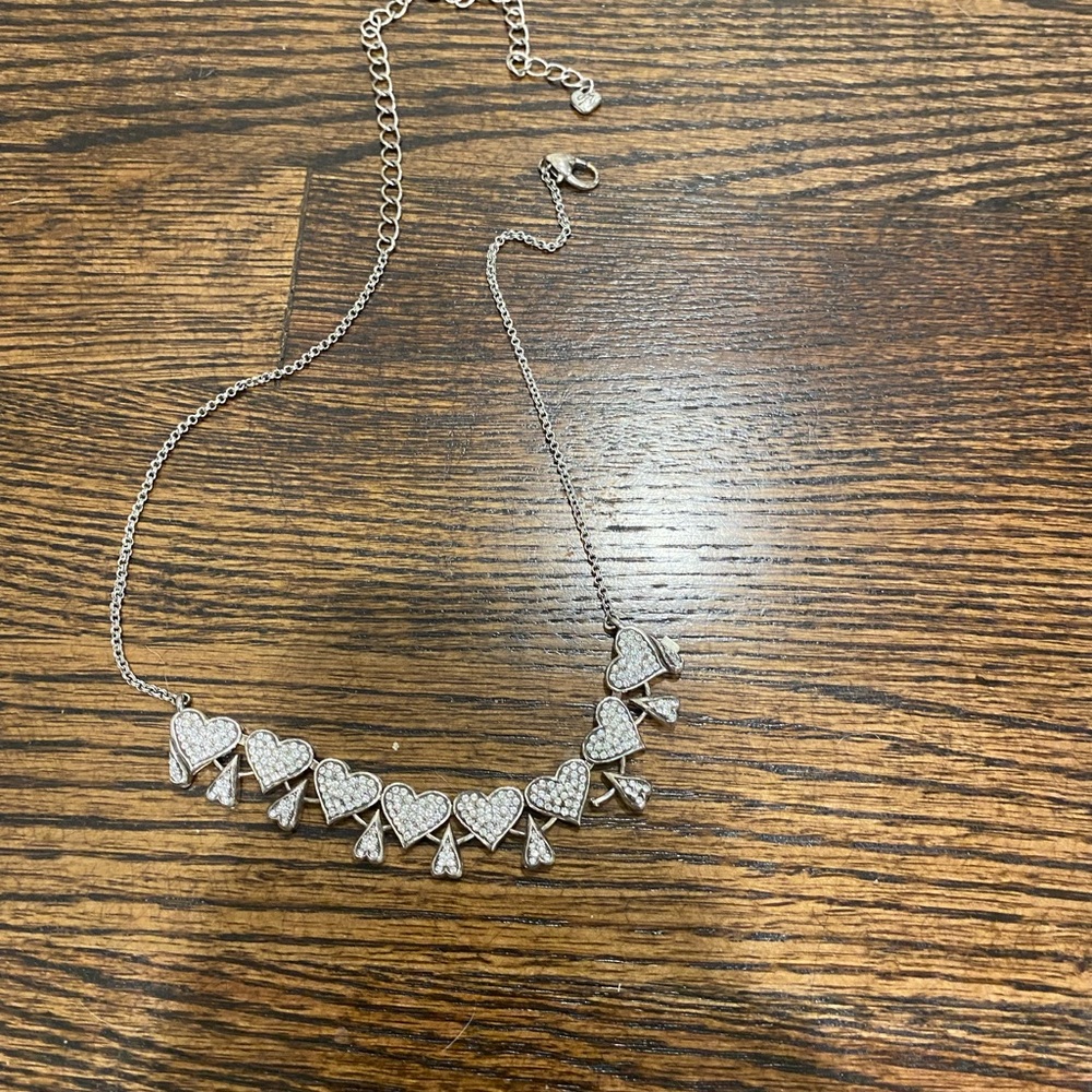 Brighton magnetic hearts convertible necklace.